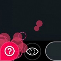 Le bouton d'aide est situé en bas à gauche dans l'app SimDif